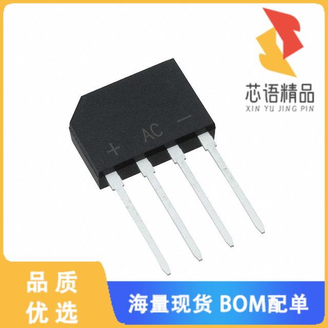 全新KBP201G原装(BRIDGE RECT 1PHASE 100V 2A KBP)正品