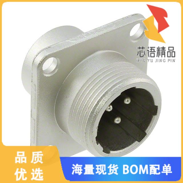 全新JR13RK-3P原装(CONN RCPT MALE 3P SILV SLDR CU