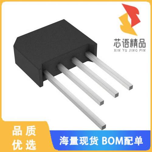 全新KBL406-G原装(BRIDGE RECT 1PHASE 600V 4A KBL)正品