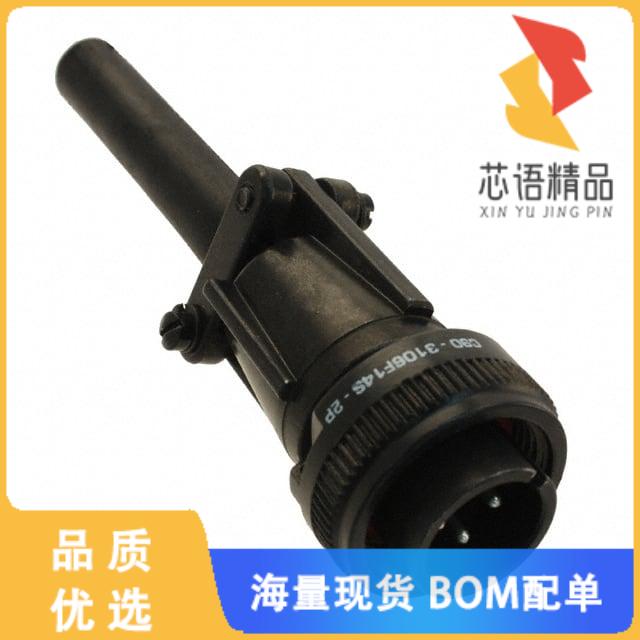 全新C90-3106F14S-2P原装(CONN PLUG MALE 4P SOLDER