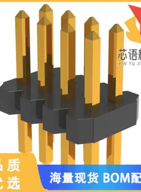 全新GRPB042VWVN-RC原装(CONN HEADER VERT 8POS 1.2