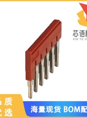 全新1008238原装(JUMPER TERM BLK 6POS FLAT PIN)正品