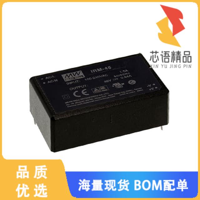 全新IRM-45-24原装(AC/DC CONVERTER 24V 46W)正品