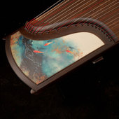 百年好筝檀木实木专业演奏演奏考级古筝琴乐器