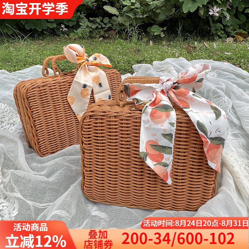 网红伴手礼装饰手提箱图片
