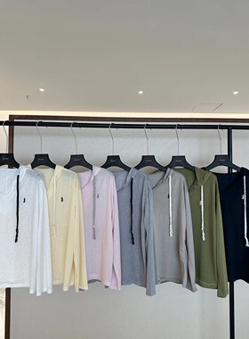 蜜糖社2026春季新款百搭连帽刺绣天丝特色长袖防晒衣女宽松上衣