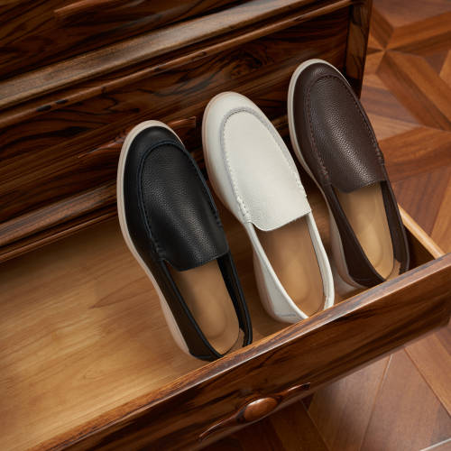 YUESIRS/跃绅仕英伦乐福鞋平底单