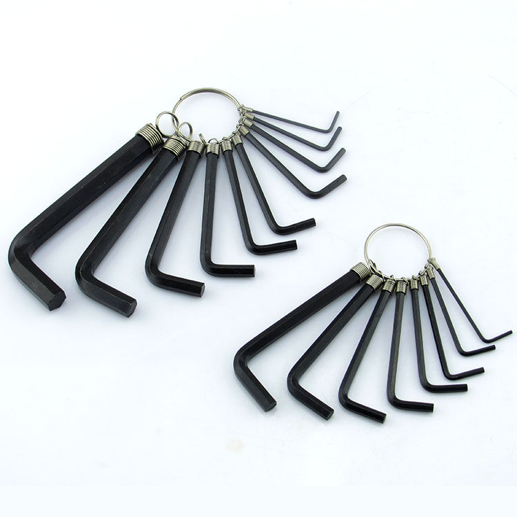 Itor/印拓 黑色内六角扳手 山地车内六角 钥匙扣内六角 短款