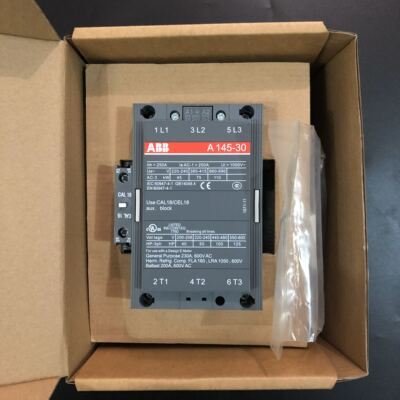 正品 ABB 交流接触器 A145-30 AC110V  220V 145 ith=250A  CAL18