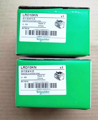 原装正品 施耐德 热过载继电器 LRD10KN 4-6A 热保护器