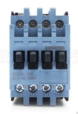 原装正品西门子3TS3010-0X 1NO交流接触器4常开3TS30 10E9A AC24V