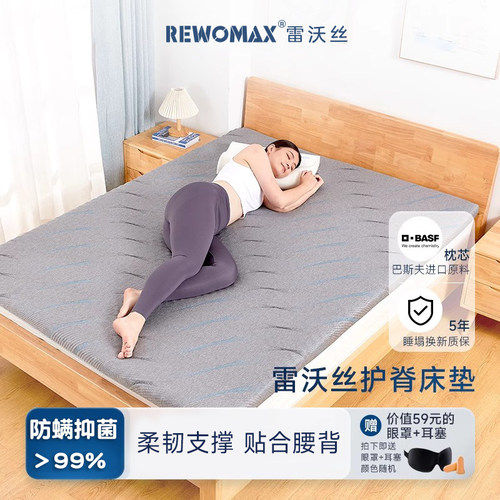 雷沃丝抑菌防螨记忆绵护脊椎床垫