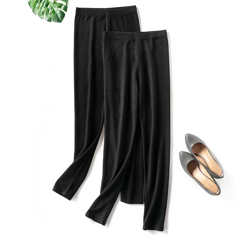 羊绒打底裤发热保暖裤男女薄外穿