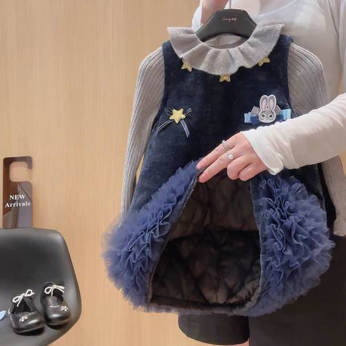 女童兔子警官夹棉连衣裙