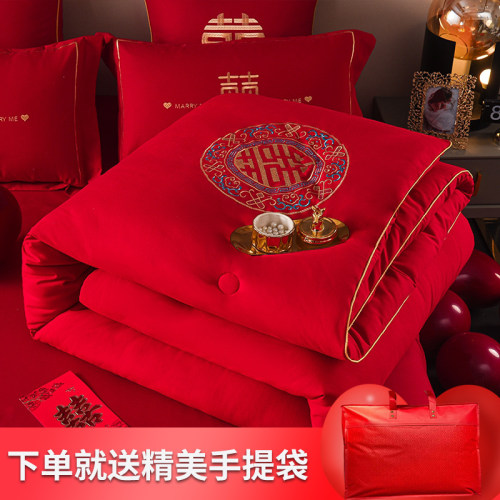 新款婚庆被子结婚送新人陪嫁被芯