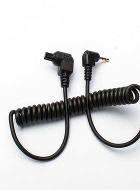 适用佳能5D2 5D3 5D46D快门连接线 C3 快门遥控线2.5mm耳机音频线