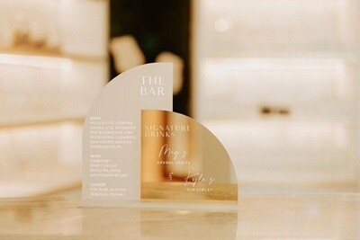 免费设计少量起订婚礼桌卡