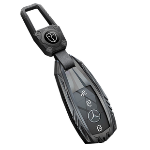 适用奔驰c260l钥匙套c200l车a200l扣glc300l壳e300l gla200c级s级