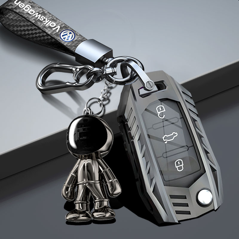 2023新款捷达vs5钥匙套专用vs7捷达va3汽车高级金属男钥匙壳包扣