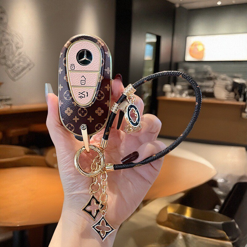 适用于2025款奔驰c260l钥匙套glc300l车e300l c200l壳glc260 s400