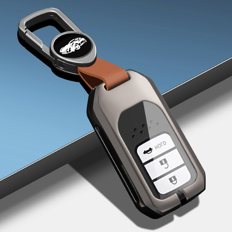 适用本田钥匙套crv思域十代雅阁xrv车皓影缤智飞度英诗派冠道扣壳