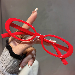 老花眼镜女时尚高清超清复古欧美猫眼小脸时髦洋气老光防蓝光疲劳