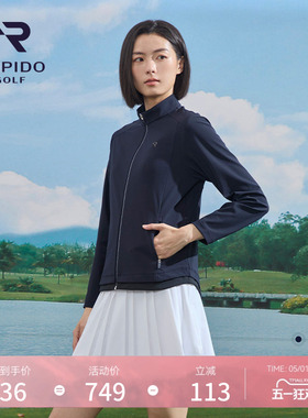 RAPIDO雳霹道春夏女士高尔夫GOLF日常运动休闲通勤早八夹克外套