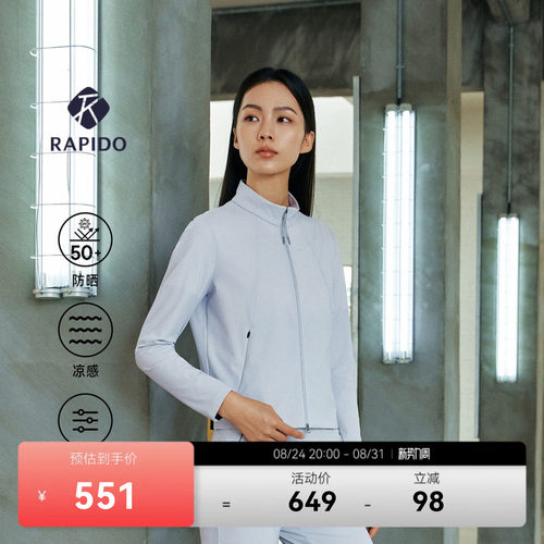 女士PREMIUM立领运动训练外套