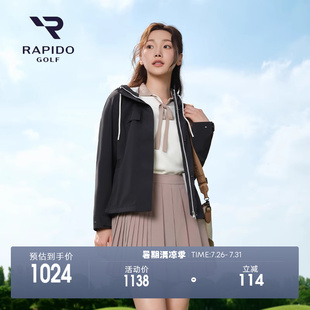 RAPIDO雳霹道春秋女士高尔夫GOLF夹克优雅运动休闲时尚 轻薄外套