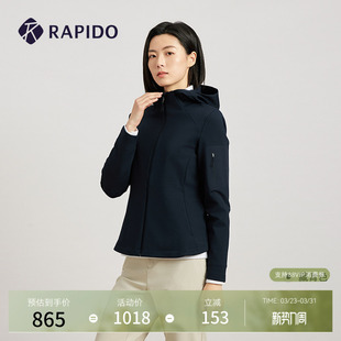 RAPIDO雳霹道春夏女士O系列户外运动连帽夹克外套