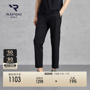 RAPIDO靂霹道2025年春夏男士 高爾夫GOLF休閑輕薄九分褲 新品