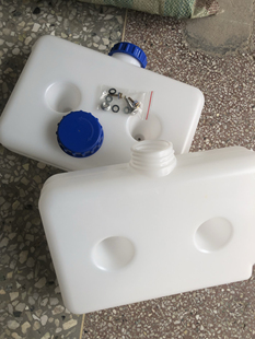 塑料备用燃油油箱5L10L15电动车汽车柴暖加热器暖风扁薄油桶