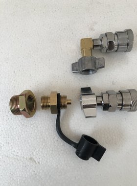 货车快接头气瓶量取气阀气管快速接头通用型气筒快速取气套装