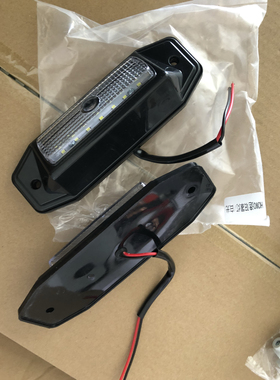 重汽豪沃380遮阳罩灯LED灯336示高灯示廓灯驾驶室车顶灯遮阳板灯