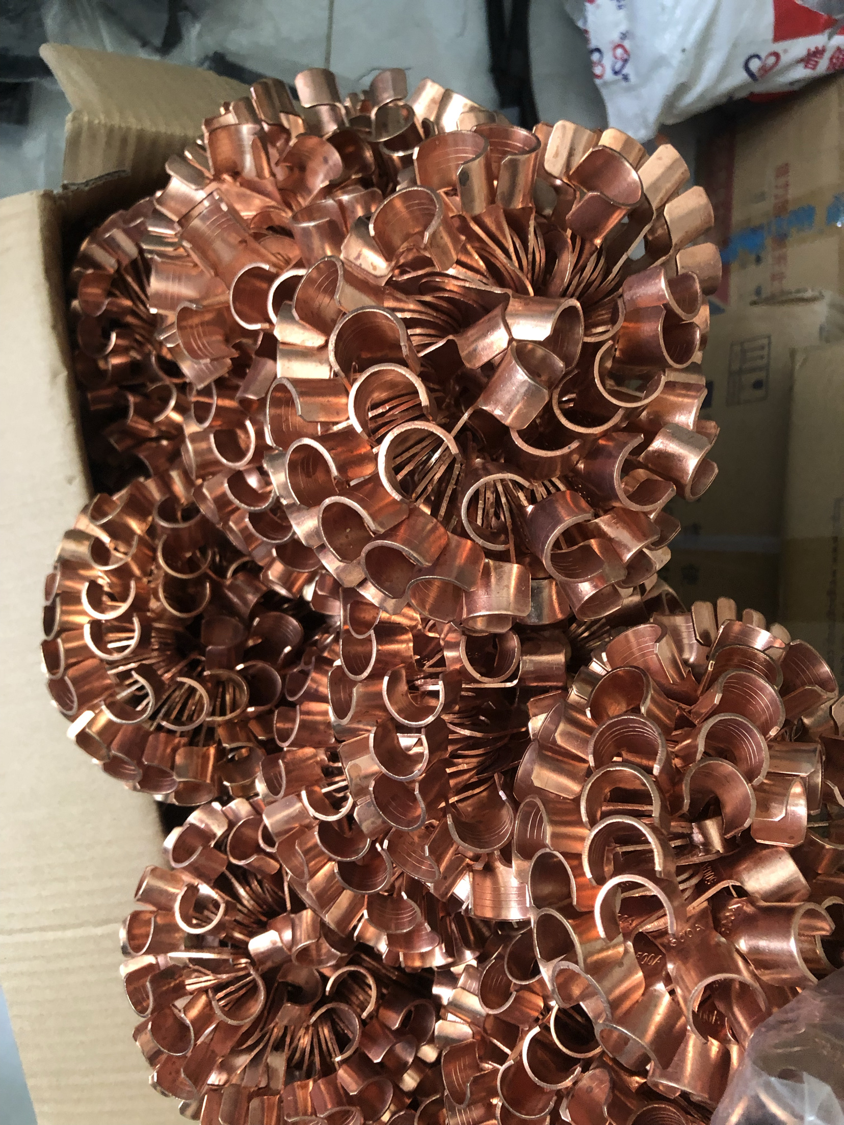 汽车纯铜线尾夹300A400A500A电线电瓶卡子铜接线头线端子鼻子线耳