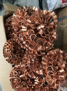 汽车纯铜线尾夹300A400A500A电线电瓶卡子铜接线头线端子鼻子线耳