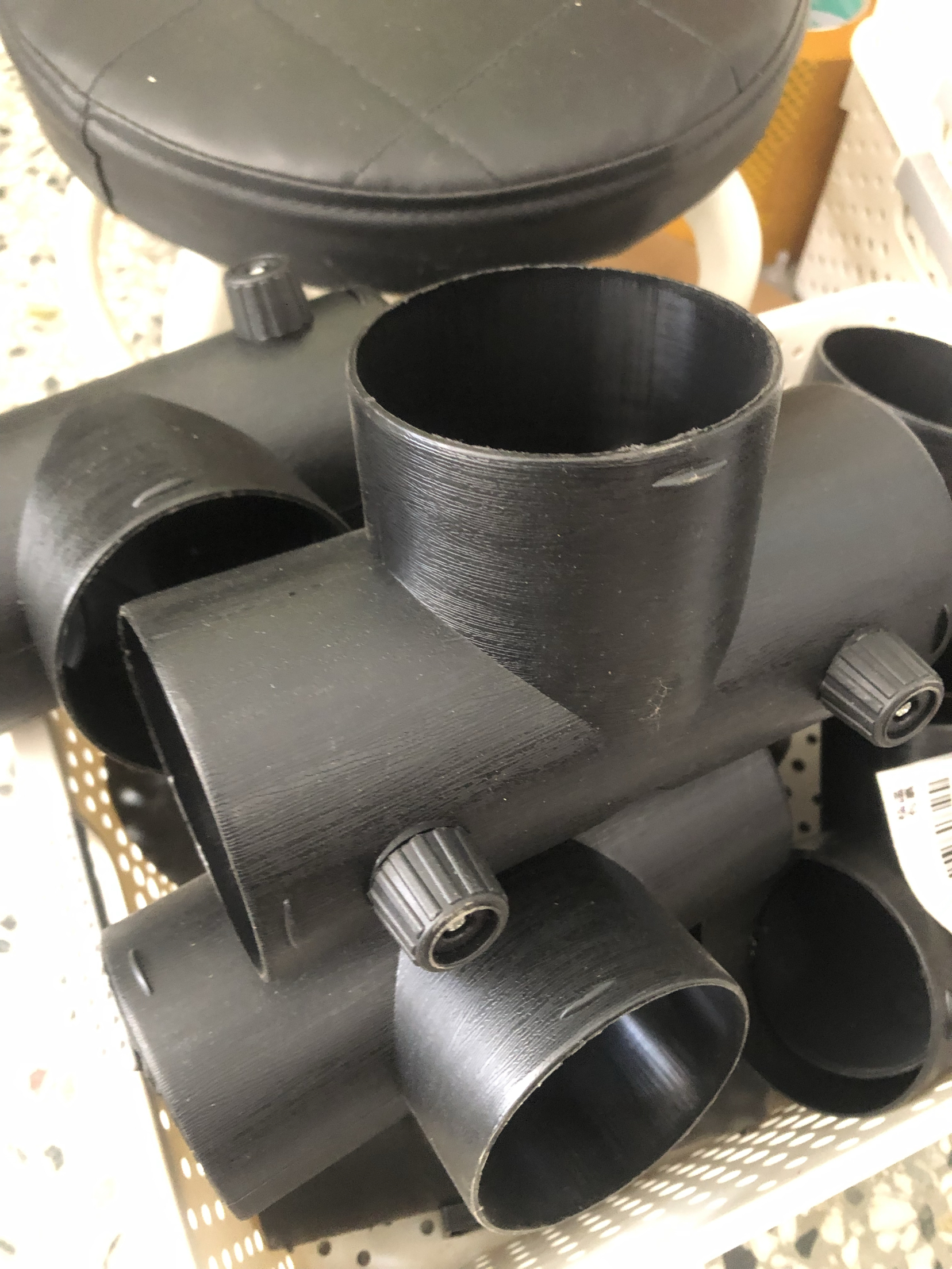 驻车燃油加热器一体机配件出风头三通阀门弯头柴暖柴油暖风机配件