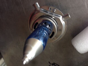 H4新一科24V120W灯泡p43t质量原因管换疝气随机发小礼品