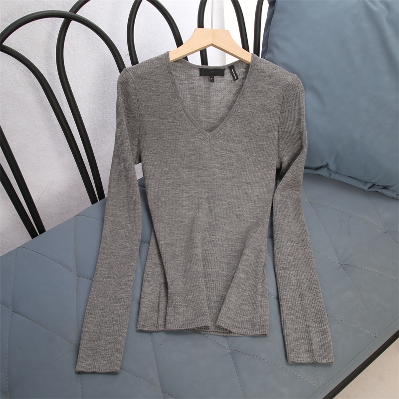 外贸美利奴羊毛打底衫简约打底衫