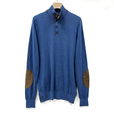 高品质桑蚕丝半高领毛衣