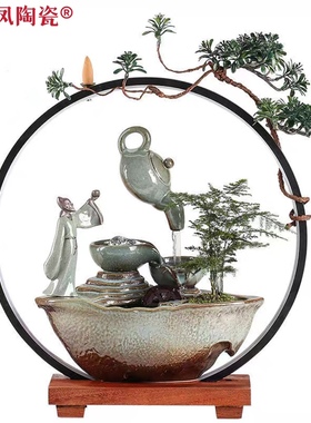 大师玄关艺术高端新中式