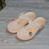 果冻洞洞鞋 40大码 女34小码 夏季 厚底上班软底护士鞋 沙滩凉拖鞋 凉鞋