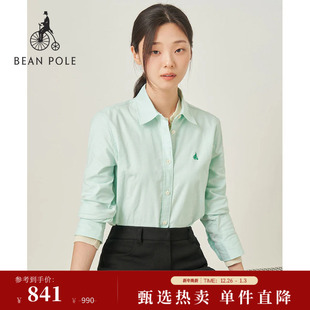 2025年秋冬女士文艺简约淑女翻领长袖 BEANPOLE滨波 衬衫 新品