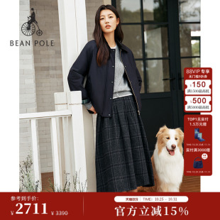 2025年秋冬女士时尚 BEANPOLE滨波 优雅简约休闲棉服外套 新品
