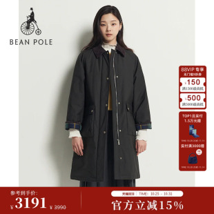 2025年秋冬女士日常休闲简约大方棉服外套 BEANPOLE滨波 新品