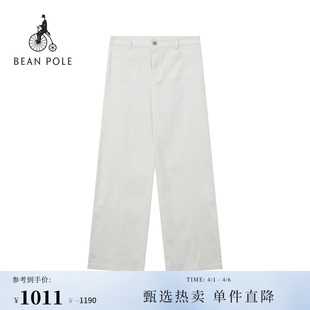 BEANPOLE滨波2026年春季 女士时尚 优雅风简约牛仔裤 新品