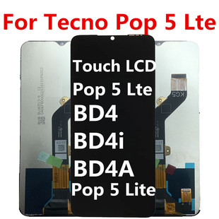 Pop Tecno 顯示液晶觸摸 BD4屏幕總成5pro BD4a Lte 適用于傳音