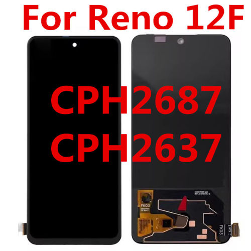 适用于OPPO Reno12F 屏幕总成 CPH2687 CPH2637触摸显示屏