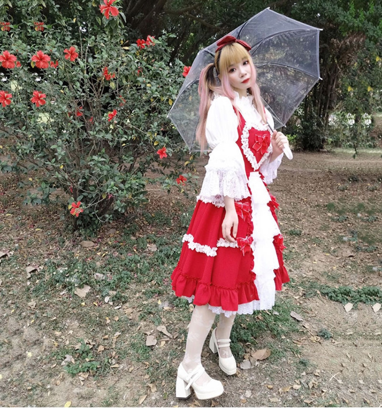 原创设计lolita圆领内搭一字领蕾丝公主袖衬衣百搭上衣白菜价现货