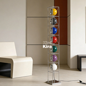 灯 饰落地灯现代简约客厅卧室金属立式 2026新款 孟菲斯彩色球体装